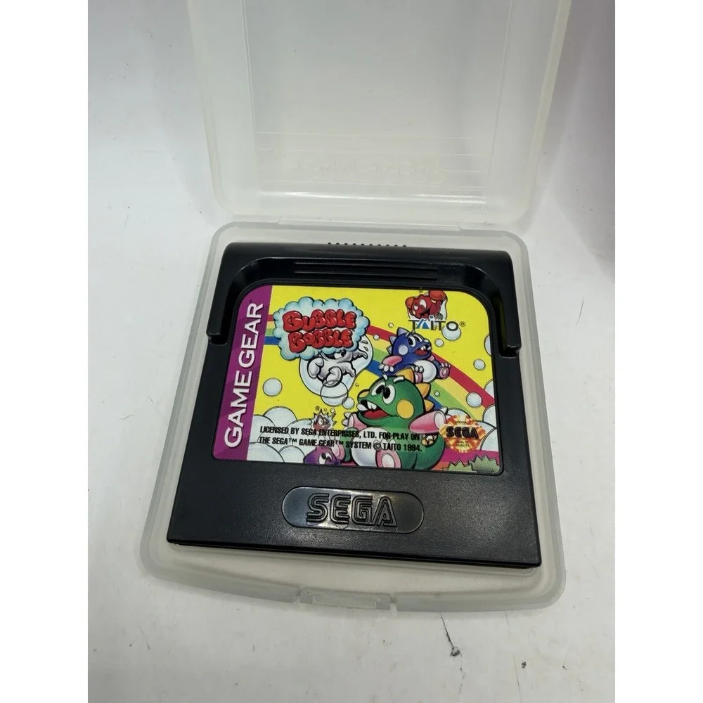 Bubble Bobble - Game Gear - Game and Manual Fast Shipping Clean
